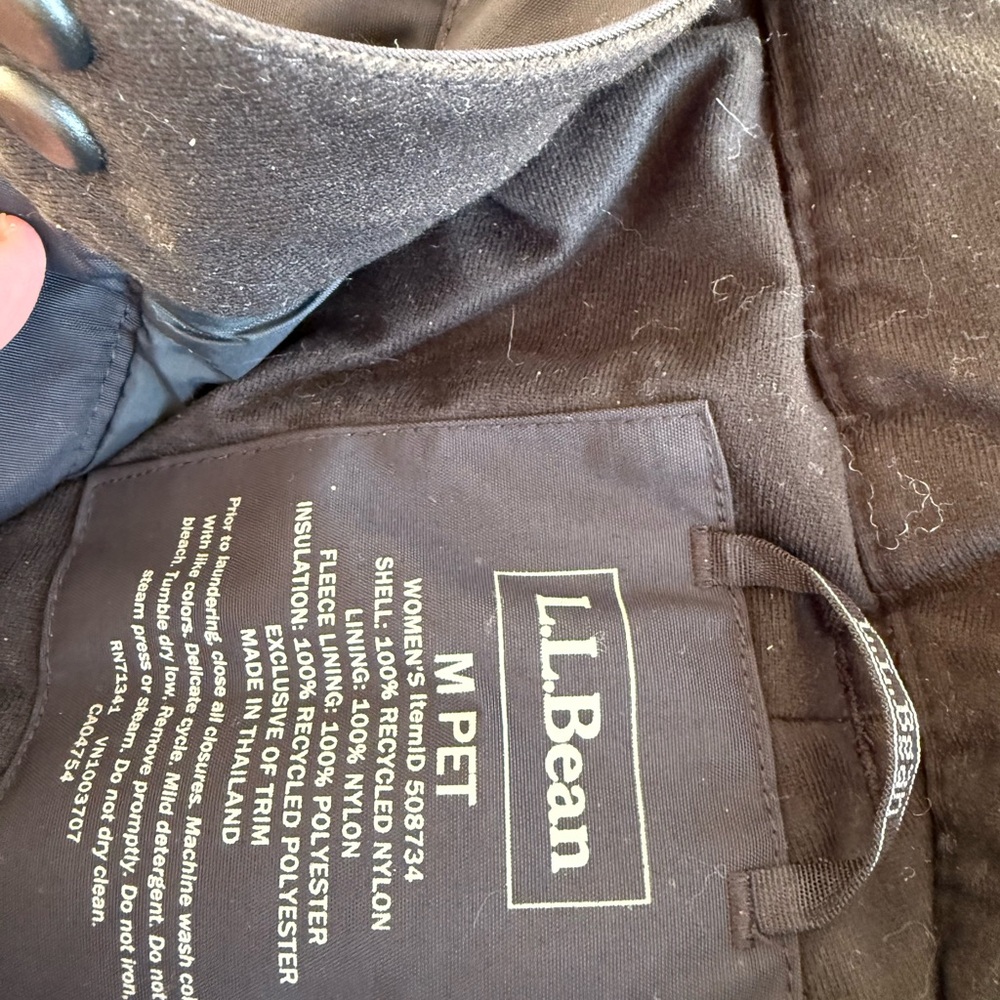 L.L. Bean Black Insulated Snow Pants - Picture 4 of 4